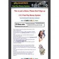3 X 3 Matrix PHP Script - Fast-Pay Money System